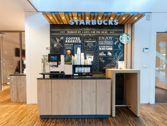 Starbucks koffiestand