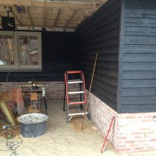 Bezig met de verbouwing