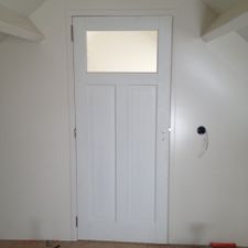 Witte deur