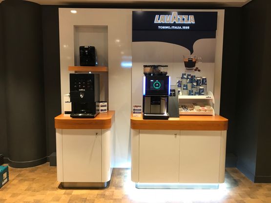 Lavazza koffiestand